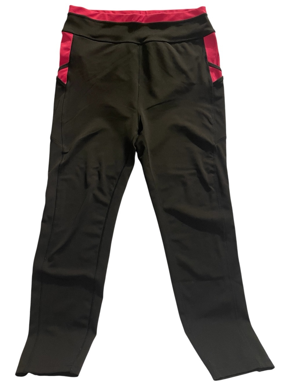 2XL Popfit black and pink 4 pocket leggings